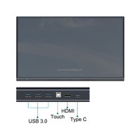 65 75 85 100 pouces tableau intelligent IR tactile tableau blanc interactif 4K électronique LCD tactile tv pour salle de classe