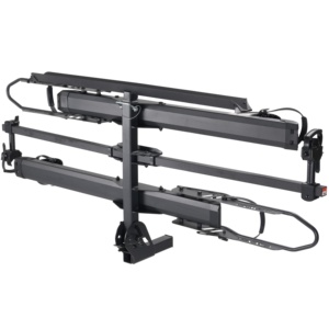 Porte-vélos en acier durable <span class=keywords><strong>pour</strong></span> vélos électriques de montagne, capacité de 2, avec plateaux de roues réglables - Product Image 4