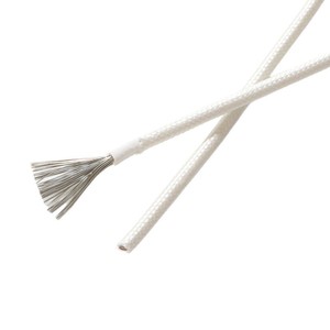 Shengpai Silicone Glass Fiber Braided Wire 03YG Copper Conductor 30VAC 250VAC Flame Retardant For Appliances Instruments - Product Image 1