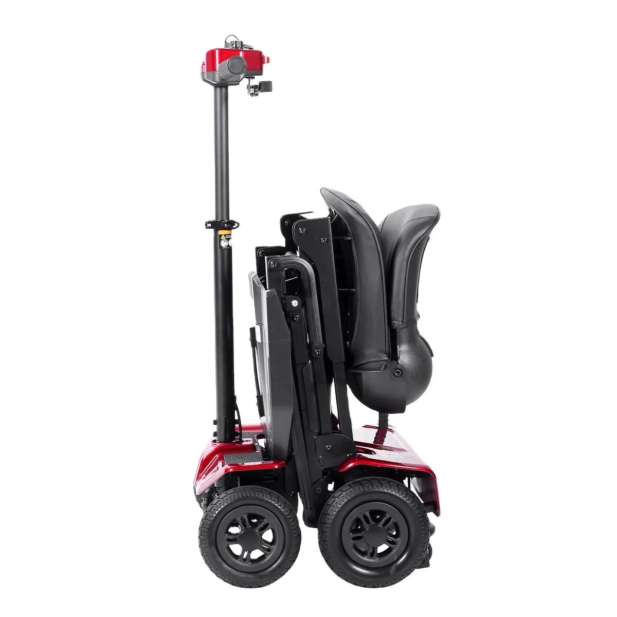 Automatic folding scooter