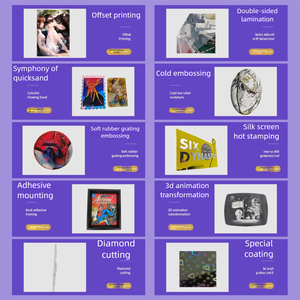 Poster 3D a Forma di Lente Anime, Stampa su <span class=keywords><strong>Plastica</strong></span> PET, Immagini 3D, Prodotti in <span class=keywords><strong>Plastica</strong></span> per Decorazione Casa, Vendita all'Ingrosso - Product Image 5