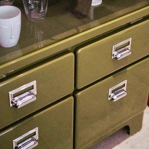 Hợp kim kẽm hiện đại Nhà bếp ngăn kéo Kéo cửa tủ xử lý Closet Knob sáng Chrome tủ đồ nội thất xử lý phần cứng - Product Image 6