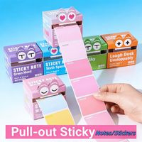 Juego de Rollos de Notas Adhesivas Personalizadas, con Papel Extraíble, Impresión Personalizada, Tamaño Personalizado, Almacenamiento en Rollo, Kit de Papelería de Oficina, Regalo