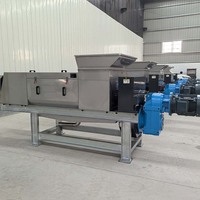 Zaagsel Pulp Afval Voedsel Groente Fruit Dehydrator Enkele/Dubbele Schroef Pers Ontwatering Machine Vaste Stof-Vloeistof Separator