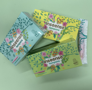 Pronto per la spedizione Inseense dimensione regolare applicatore mestruale <span class=keywords><strong>tamponi</strong></span> sanitari per le donne - Product Image 2
