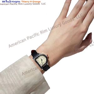 Hot Selling Luxury Fashion Retro Dial <b>Watch</b> with Stainless Steel <b>Case</b> Italian Leather Strap Quartz Movement Men Women Gift - Product Image 4