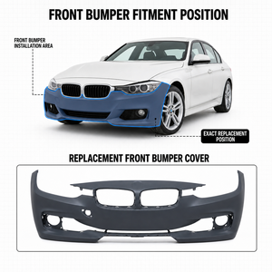 Conjunto de Parachoques para <span class=keywords><strong>BMW</strong></span> Serie 3 F30 2011-<span class=keywords><strong>2014</strong></span> 320i <span class=keywords><strong>335i</strong></span>, Kit de Carrocería OEM 51118067947, Reemplazo Directo, Venta al Por Mayor de Fábrica - Product Image 4