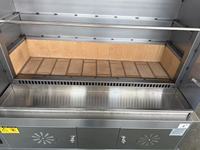 Four à rôtir au charbon de bois en acier inoxydable pour cuisine commerciale