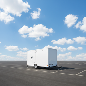 Nouvelle Annexe Sanitaire Mobile Portable de Haute Qualité pour <span class=keywords><strong>Camping</strong></span>, avec Douche et Espace de Rangement, pour Voiture et Remorque - Product Image 1