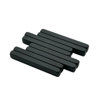 Pièce de positionnement pour table de travail, grades personnalisés, revêtement époxy noir, bloc aimanté en néodyme