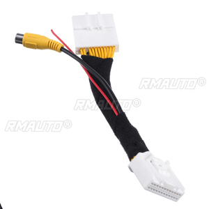 NOUVEAU Câble adaptateur RCA 24 broches d'origine pour caméra de recul Renault Stepway Vivaro Dacia Sandero Clio 4 - Product Image 4