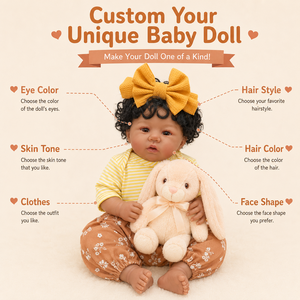 BAkwbwBY Poupée Bébé Reborn de 46 cm à Corps Souple, Style Réaliste, avec Tenue, <span class=keywords><strong>Biberon</strong></span>, Sucette, Carte de <span class=keywords><strong>Naissance</strong></span>, Cadeau Personnalisé - Product Image 4