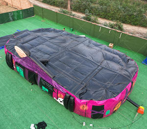 Labyrinthe de <span class=keywords><strong>maison</strong></span> <span class=keywords><strong>hantée</strong></span> gonflable commerciale pour le jeu d'Halloween en plein air - Product Image 2