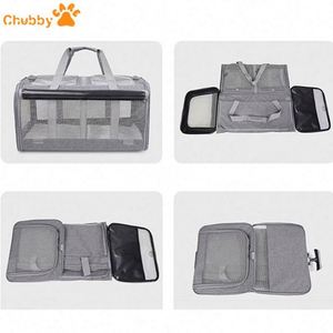 Transportín de Viaje para Perros y Gatos de Gran Tamaño, Aprobado por Aerolíneas, con Laterales Blandos y Doble Protección Contra la Luz, Venta al Por Mayor de Fábrica - Product Image 5