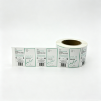 Étiquette autocollante en vinyle écologique imprimée sur mesure pour pot de bougie en verre, autocollant imperméable avec logo privé, aromathérapie