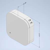 Balise à faible énergie Ble 5.0 Nrf52810 Puce Emplacement intérieur longue portée IBeacon