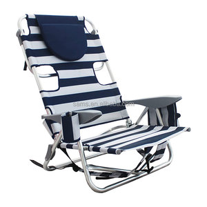 <span class=keywords><strong>Silla</strong></span> de playa plegable <span class=keywords><strong>reclinable</strong></span> de bolsillo de 5 posiciones de diseño moderno sillas de pesca con bolsa más fresca - Product Image 5