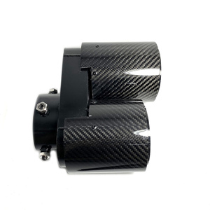 Ống xả kép bằng sợi carbon dành cho BMW G05 <span class=keywords><strong>X5</strong></span> G06 X6 G07 X7 2019+ - Hệ thống ống xả, không cần hàn, đầu ống xả - Product Image 6