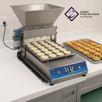 Déposeur de pâte commercial multi-têtes avec écran tactile PLC pour la production industrielle de pâtisserie