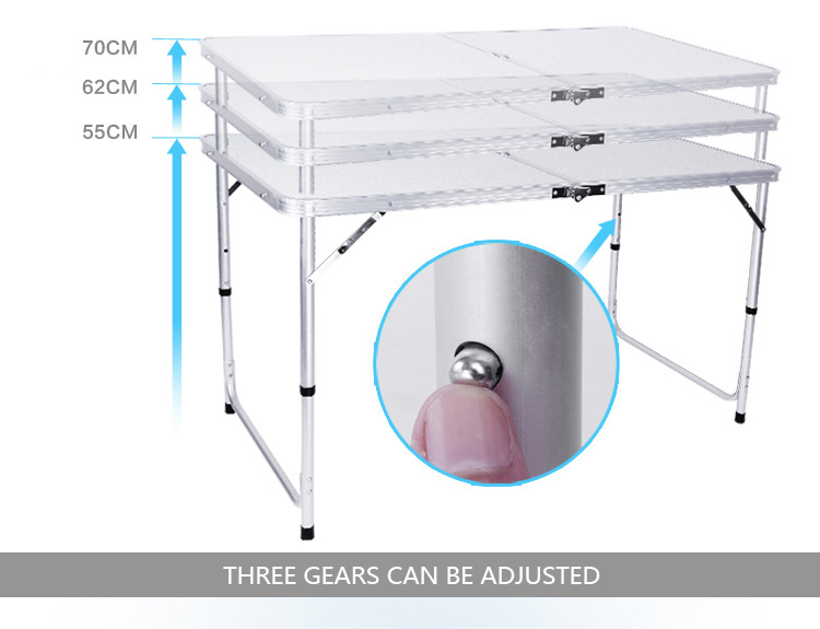 Aluminium Alloy Camping Table Chair Set Garden BBQ Folding Garden Table And Chairs