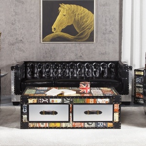 HJ HOME Funda decorativa hecha a mano café lado mesita de noche sofá mesas sofá <span class=keywords><strong>Mesa</strong></span> Basse Tafel esquina café sala de estar muebles - Product Image 2