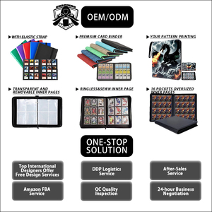 Carpeta Premium para <span class=keywords><strong>360</strong></span> Cartas, con 12 Bolsillos, de PVC, para Coleccionistas de Cartas, Almacenamiento de Cartas Pokémon, con Logotipo Personalizado - Product Image 2