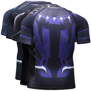 Cody Lundin Fitness <span class=keywords><strong>Shirt</strong></span> Haute Qualité Sublimation Imprimé Superhero Conçu Chemises De Compression - Product Image 5