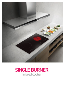 Cuisinière à induction infrarouge double zone avec contrôle de température, 2000W et brûleur combiné, cuisson simultanée à double zone infrarouge et - Product Image 4
