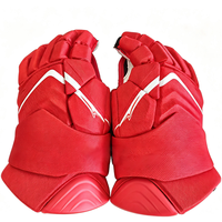 Gants de hockey sur glace professionnels, légers avec une coupe confortable et un poignet flexible