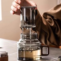 Novos Produtos: Conjunto Moderno de 3 Peças em Vidro Borossilicato Ecológico para Café e Chá com Cabo de Madeira