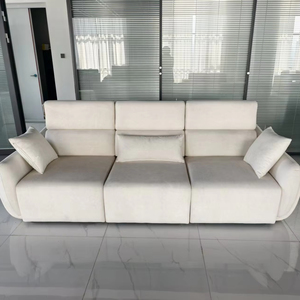 <span class=keywords><strong>Canapé</strong></span> coulissant électrique blanc PUZE PZ088 ZOYA, <span class=keywords><strong>canapé</strong></span> moderne pour salon, 2790*1240*1000mm, idéal pour les espaces de détente. - Product Image 1