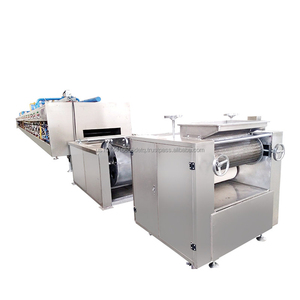 Équipement de biscuit automatique Adan Ligne de production de biscuits croustillants et résistants Machine de formage de biscuits aux lettres pour boulangeries pour la farine - Product Image 1