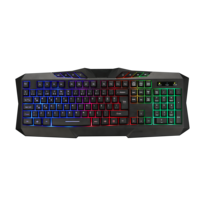 Offre Spéciale Ordinateur Accessoires de Jeu 5 dans 1 coloré Sentiment Mécanique Clavier Souris Combos Pour Pc Jeu