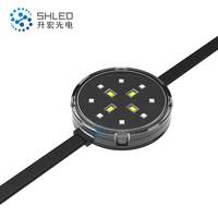Venta Caliente, Luz Puntual LED RGB a Todo Color 5050 SMD, Luz de Punto de Píxeles LED DMX512