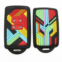 Étui de protection pour clé de voiture en silicone compatible avec Renault, couleur assortie, adapté aux nouveaux modèles, vente en gros directe d'usine