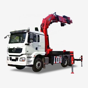 <span class=keywords><strong>Camion</strong></span> <span class=keywords><strong>tracteur</strong></span> Shacman équipé d'une <span class=keywords><strong>grue</strong></span> pliante à articulation de 20 tonnes à vendre - Product Image 1