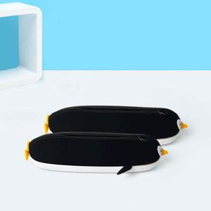 Cute Eco-Friendly Modern Silicone <b>Brush</b> Holder Portable Soft Cosmetic Bag With Zipper Travel <b>Makeup</b> Organizers <b>Case</b> - Product Image 1