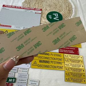Kit adhesivo solar fotovoltaico resistente al agua duradero ABS personalizado - Product Image 2