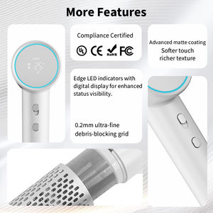 Secador de Pelo Eléctrico de Alta Velocidad con Motor BLDC, Infrarrojo, Iónico, Pantalla B-LED, 1300W, Concentrador, Uso en Exteriores, Profesional, Cepillo de Salón - Product Image 5