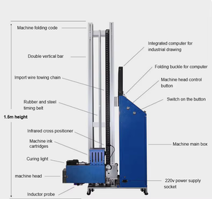 Máquina de impresión de nuevo producto, <span class=keywords><strong>precio</strong></span> de máquina de pintura Uv, impresora de pared Vertical automática 3D, impresión en pared - Product Image 6