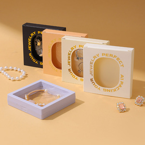 <span class=keywords><strong>Caja</strong></span> de Exhibición Flotante 3D Personalizada A1 con Funda de Película PE para Empaque de Joyería, Anillos, Collares, Aretes, Modelo 2026JB024 - Product Image 3