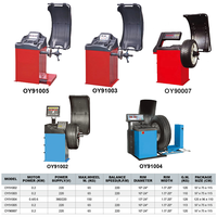 Équilibreur de roue de pneu d'atelier automatique certifié CE 0.2kw équipement de type ascenseur pour l'équilibreur de pneu d'alignement de roue