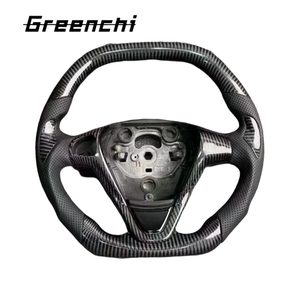 Pour la Ford <span class=keywords><strong>Fiesta</strong></span> <span class=keywords><strong>MK7</strong></span> <span class=keywords><strong>MK7</strong></span>.5 St180 ST <span class=keywords><strong>Sport</strong></span> Volant en fibre de carbone à fond plat - Product Image 3