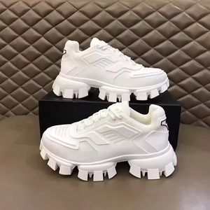 Großhandel Luxus Designer Schuhe Atmungsaktive Bequeme Leichte Modische Sneakers Höhenerhöhende Chunky Mesh Maßgefertigte Pradaing - Product Image 2