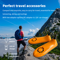Sèche-chaussures électrique portable avec minuterie, dissipation de chaleur tridimensionnelle à 360°, utilisation en extérieur, domestique, hôtel, adapté au camping