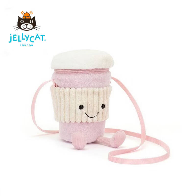 Sac tasse à café rose