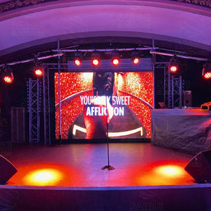 Écran LED à pixels imperméable IP65 de 4 m x 3 m, 2,604 mm/2,976 mm/3,91 mm, pour <span class=keywords><strong>mariage</strong></span> en extérieur, location, affichage, panneau mural LED - Product Image 2