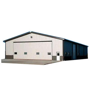 Almacén de Estructura de Acero Industrial Moderno de Alta Calidad y Resistencia, Diseño Prefabricado de Acero Ligero - Product Image 3