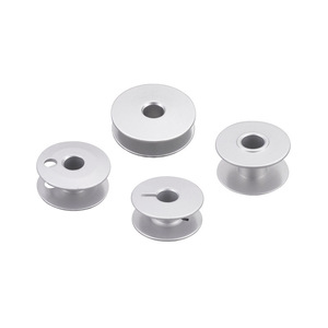 Aluminum Bobbins For Industrial Sewing Machines Multi Specification <b>Thread</b> Cores <b>Lock</b> Cores Garment Processing Parts - Product Image 1