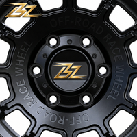 Jantes forgées BZ OEM 6 8 10 trous 8x200 8x225 noires tout-terrain pour Chevy Ram Ford F350, jantes de voiture 22/24/26/28/30 pouces, jantes jumelées